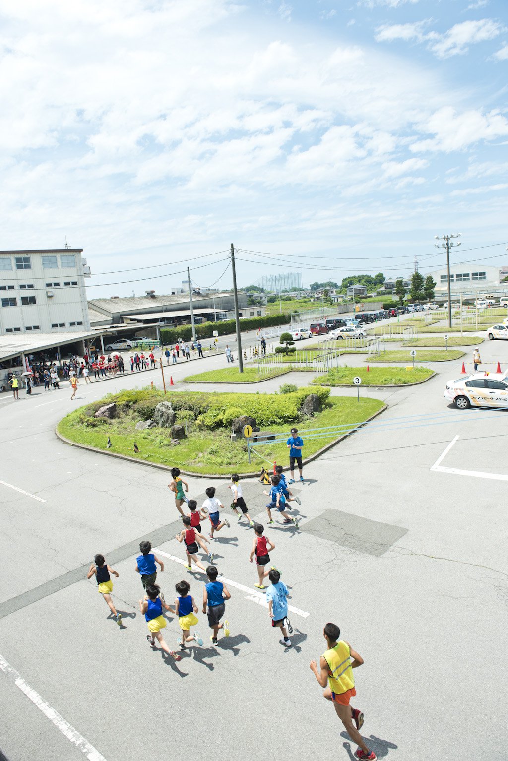 ファインカップ(マラソン・駅伝大会)の様子