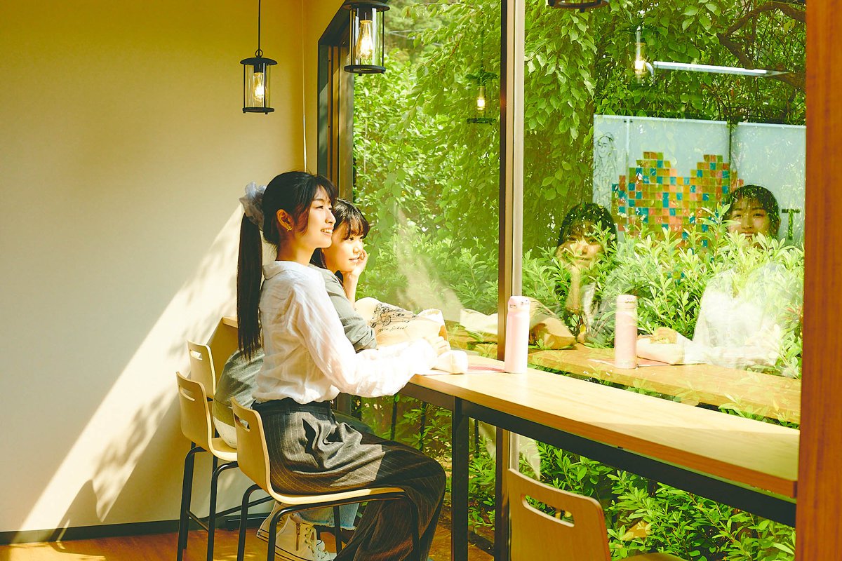 カフェのようなロビー