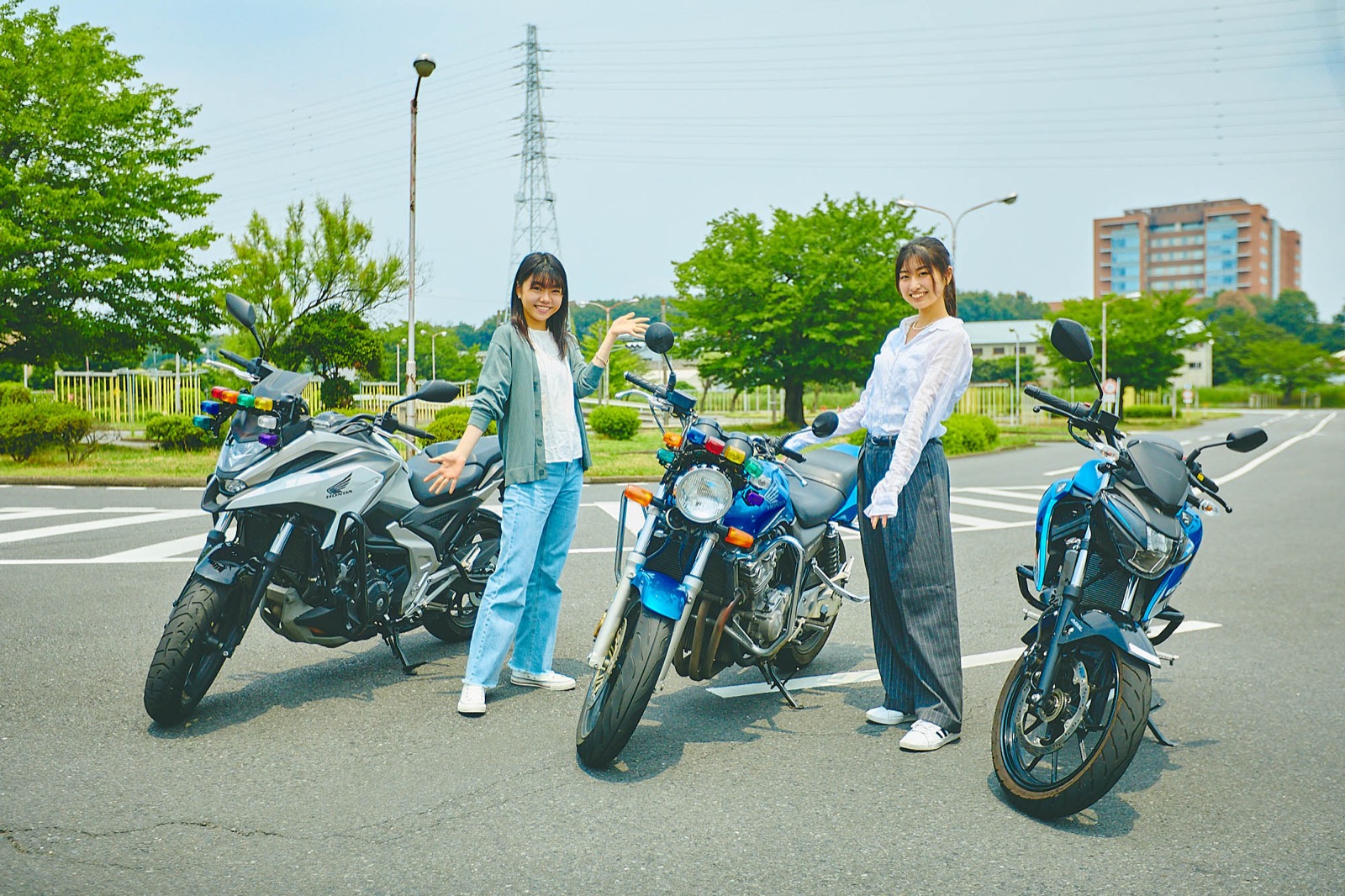 自動二輪車の教習無料体験