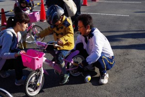 自転車教室①