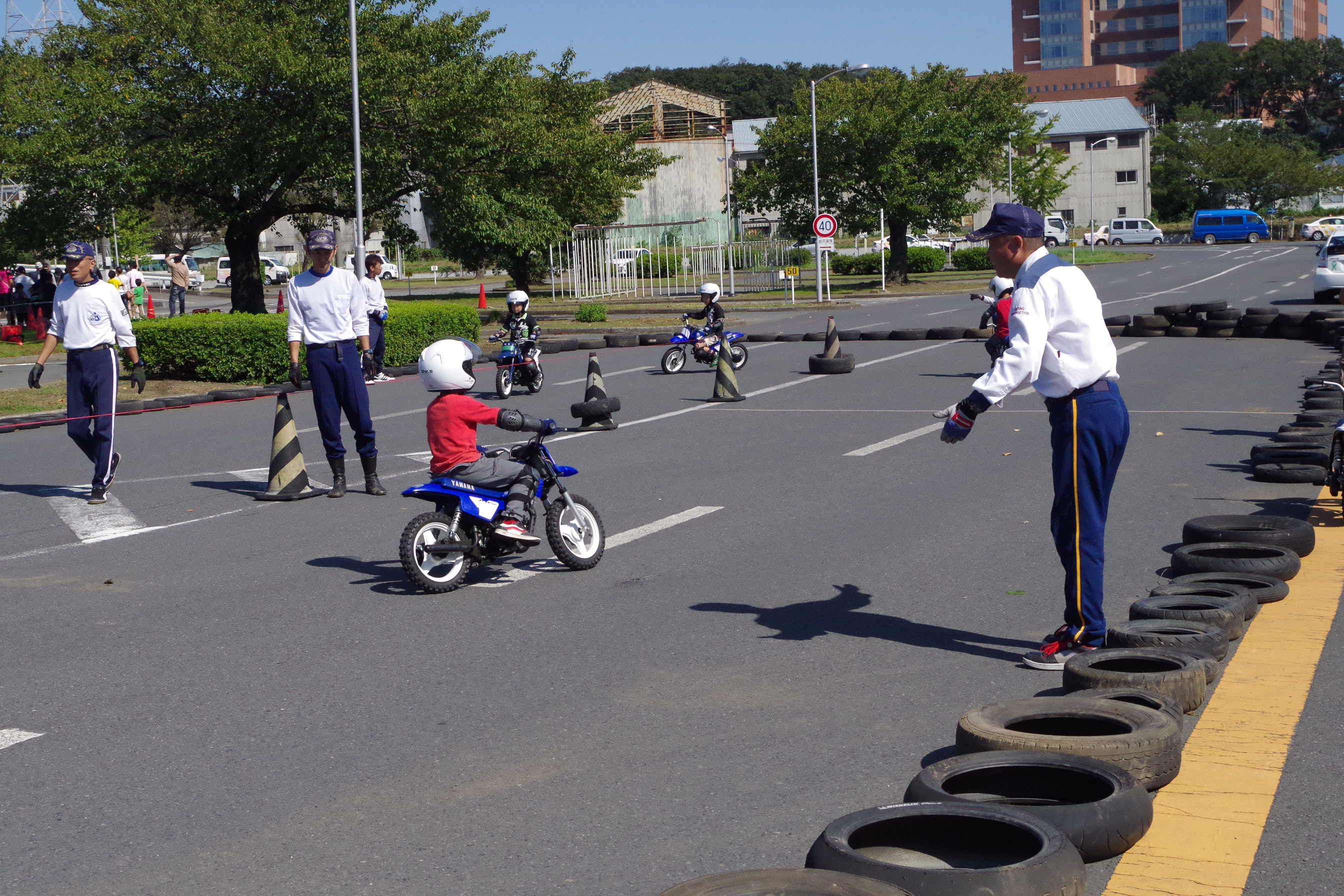 キッズバイク体験