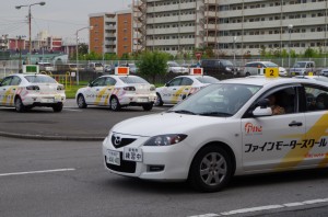 教習車の運転