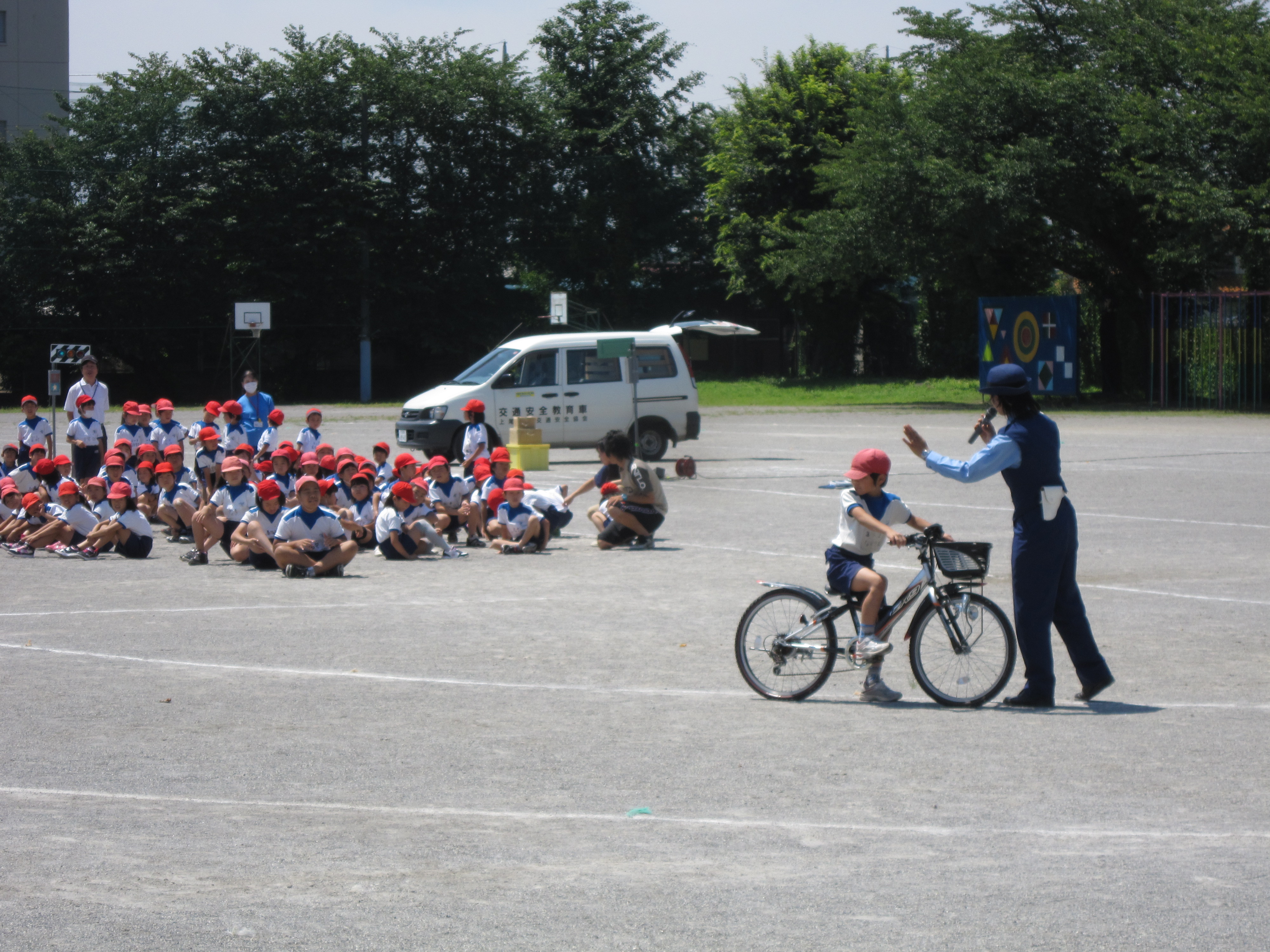 自転車の乗り方について