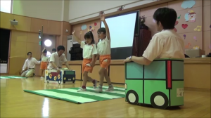 横断歩道の渡り方（屋内・年長・年中）