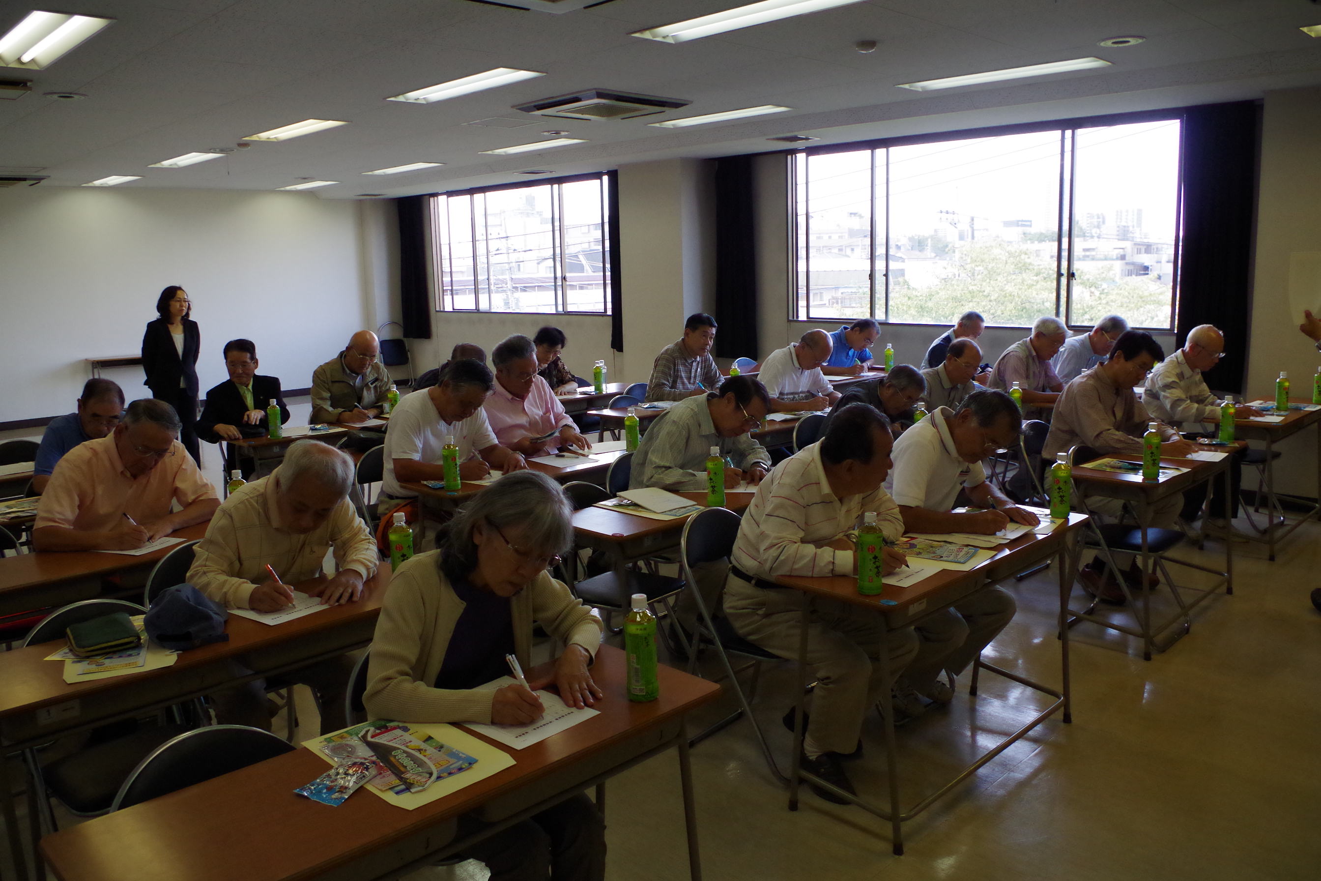 認知力検査を実施