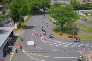 バイクの試乗会