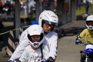 キッズバイク体験