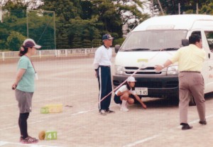 運転席から見えない範囲を知るための実験