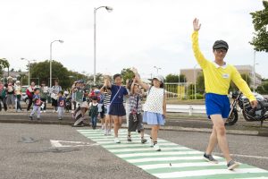 正しい横断歩道の渡り方を勉強しました！