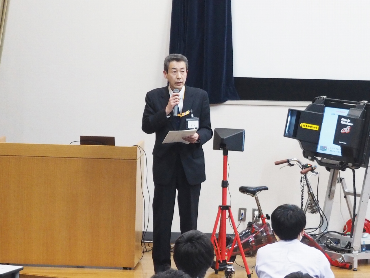 自転車まちづくり推進課　課長　古市さまの挨拶