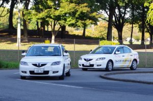 近い車間距離の体験