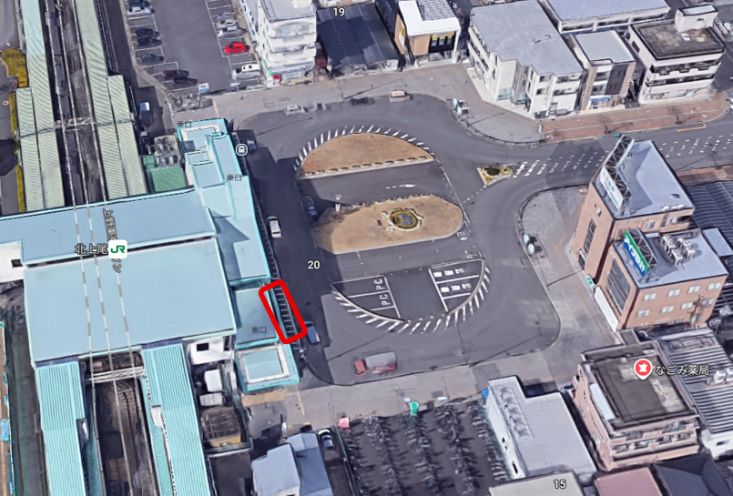 北上尾駅東口 送迎バス乗り場